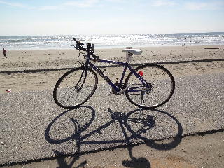 九十九里浜サイクリング